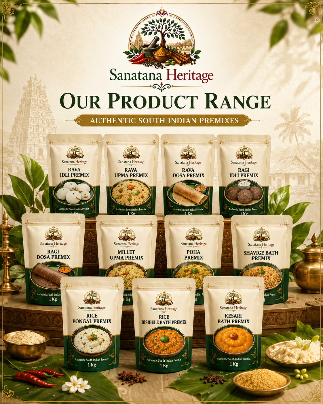 Poha Premix — Sanatana Heritage brand story