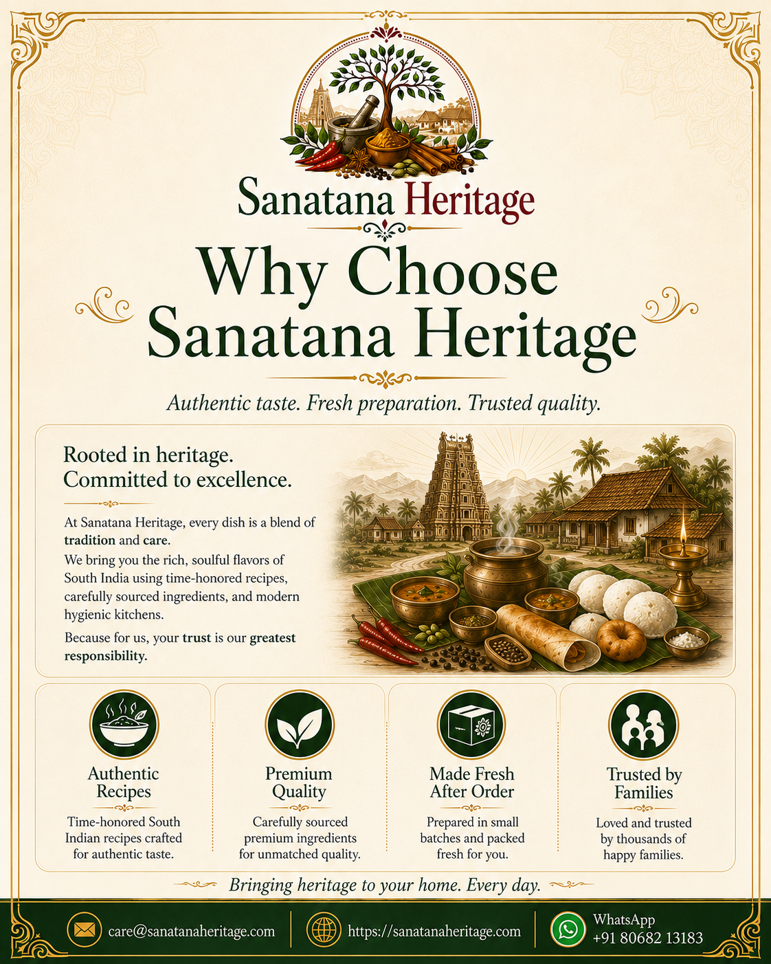 Poha Premix — Why Choose Sanatana Heritage