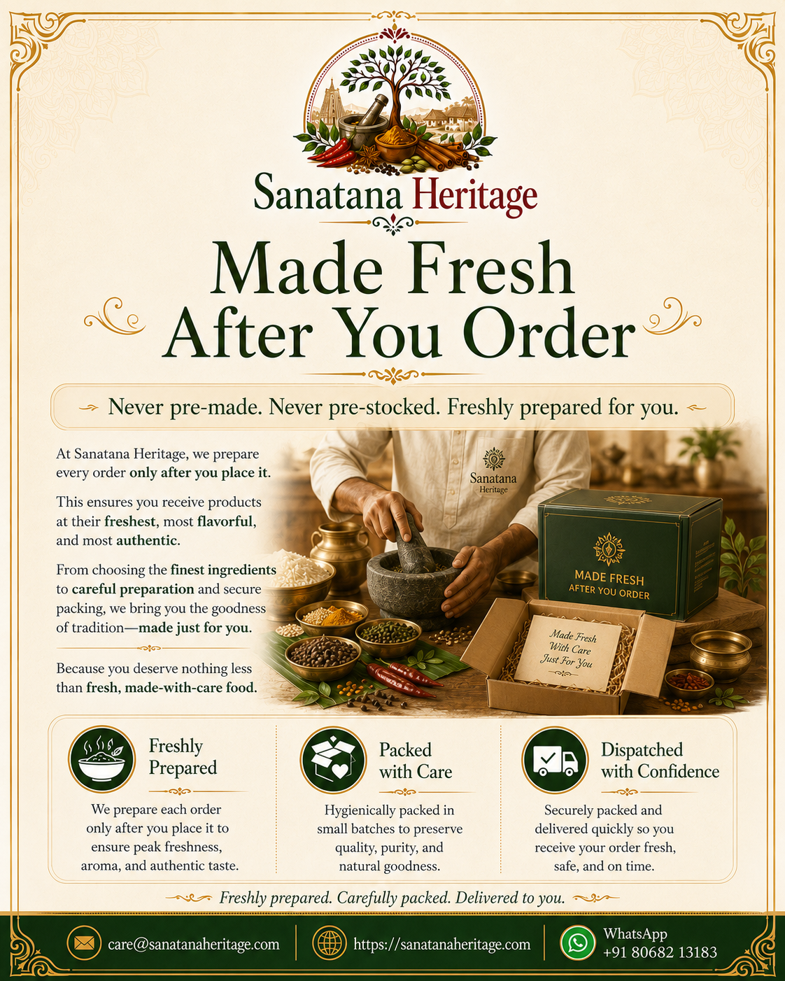 Poha Premix — Made fresh after you order