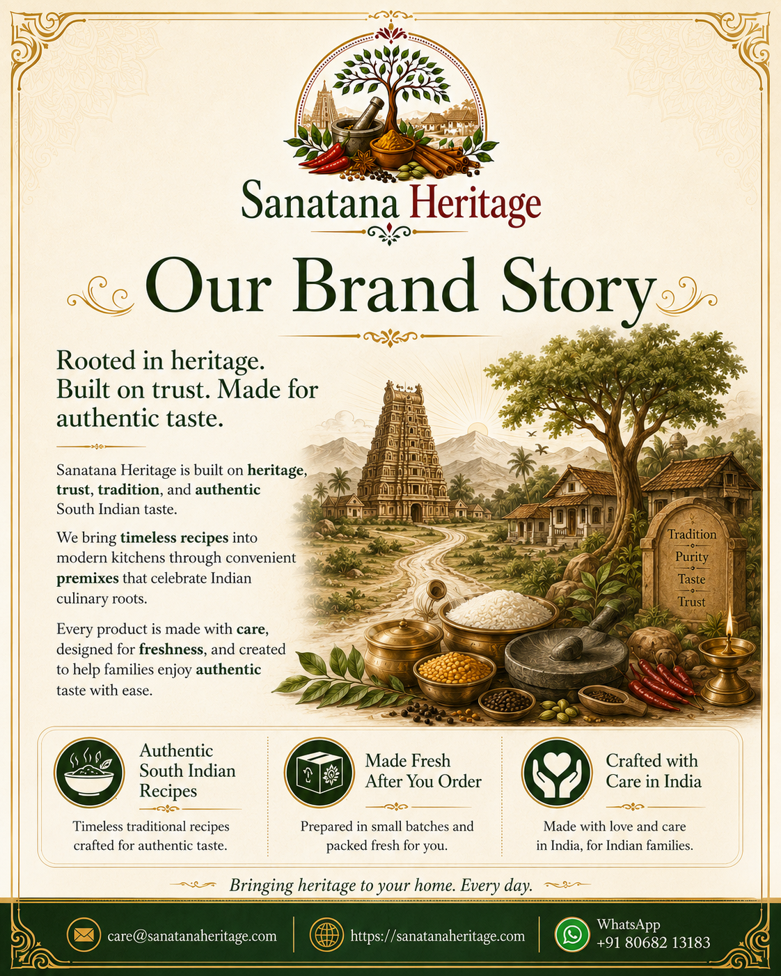Poha Premix — Sanatana Heritage complete product range
